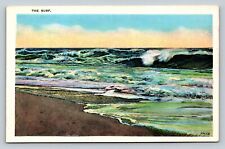 Beautiful View Of The Surf VINTAGE Postcard picture