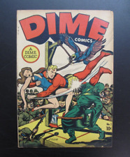 Rare Golden Age Comic Book Dime Comics # 1 LB Cole Cover Japanese Soldiers 1944 picture