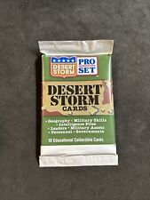 1991 Pro Set Desert Storm Pack 10 Cards/Pack picture