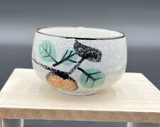 Ceramic A Price Peach Design Bowl Import Japan Vintage picture