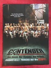 ESPN The Contender Boxing Series 2006 Print Ad - Great To Frame picture
