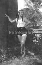 WW2 Picture Photo Member Young women Bund Deutscher Mädel League German BDM 1069 picture