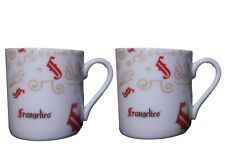 Set Of Two Frangelico Liqueur Small Cups Demitasse Espresso Coffee 2010 Disegno picture