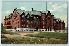 Oneonta New York NY Postcard State Normal School Building Exterior c1910 Antique picture