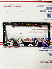Rent a Girlfriend License Plate Frame featuring Chizuru, Ruka, Sumi, and Mami picture