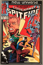 Codename Spitfire #13 Plunkett Troubleshooters New Universe Final Issue 1987 picture