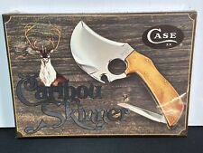 CASE XX USA 9 DOT 1981 CARIBOU SKINNER FIXED BLADE KNIFE W/MUSKRAT SEALED(13386) picture
