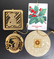 Set of 4, 1990's, United States Post Office Ornaments, Hallmark Ensemble picture