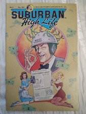 Cb26~comic book~rare the suburban high life issue #3 Oct '87 picture