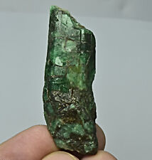 109 Carat Natural 49 mm Long Emerald Crystal Combined With Pyrite picture