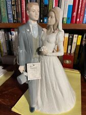 RARE Nadal Bride and Groom Figurine 12.5