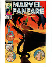 MARVEL FANFARE #37 (Marvel 1988) LOK - CHARLES VESS COVER- Very Fine+ picture