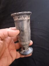 Rare Antique Ancient Egyptian Antiquitie Egyptian Urn Vases Hiroglyphc Carved BC picture