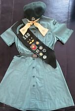 REDUCED Vintage 1948-63 INTERMEDIATE GIRL SCOUT UNIFORM-DOWNEY #160 picture