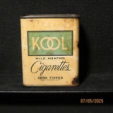 Vintage 1930's Kool and Raleigh Cigarettes Tin Bank   picture