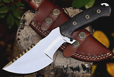 Wildlife Bushcraft Tactical Tracker Knife - Hand Forged Carbon Steel Blade 2788 picture