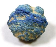 UNUSUAL BLUE AZURITE BALL MINERAL SPECIMEN, MUST SEE picture