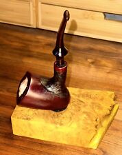Rebuilt & Restored, Vintage Briar FREEHAND Pipe Nice NEW Gently Bent Stem-RTS + picture