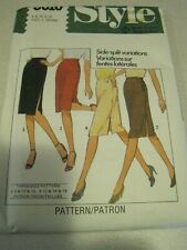 STYLE MISSES' SKIRTS 3010 Sewing Pattern UNCUT Vintage picture
