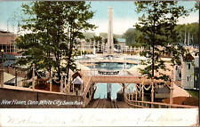Postcard White City Amusement Park Savin Rock New Haven CT Undivided Back 1906 picture