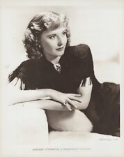 HOLLYWOOD BEAUTY BARBARA STANWYCK STUNNING PORTRAIT 1940s ORIG Photo 30 picture