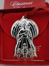 1993  TOWLE STERLING SILVER  ANGEL CHRISTMAS ORNAMENT  3 1/2