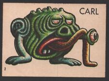 1965 Topps Ugly Stickers #2 Carl picture