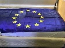 European Union 5'x3' Flag EU Euro Blue Stars Flag  picture