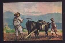  Old Vintage Farmer Postcard COPYRIGHT 1937 FRED LIEXBIG MEXICO picture