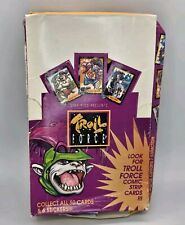 Vintage 1992 Troll Force Trading Cards 48 Packs  picture