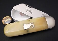 Great Eastern Cutlery #36 Elephant Toenail Clipper Smooth India Bone GEC 363122 picture