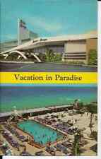 BEAU RIVAGE RESORT,BAL HARBOUR MIAMI FLORIDA POSTCARD 1960S ERS picture