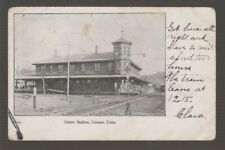 [71525] 1907 POSTCARD UNION RAILROAD STATION, CANAAN, CONN. picture