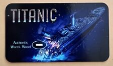 Titanic - Wreck Wood Artifact on Relic Card w/COA. From Titanic Items Collection picture