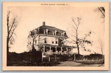Wickford  Rhode Island   Bayview Manor   Postcard picture