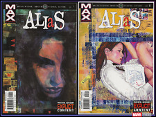 ALIAS #1 2 (2001) 1ST JESSICA JONES SET MACK BENDIS MCU DISNEY MARVEL MAX 8.0 VF picture