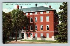 La Porte IN-Indiana, Holy Family Hospital, Exterior, c1910 Vintage Postcard picture