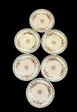Vintage Grindley England “The Elsa” Ivory Floral - Set of 6 Bread Plates picture