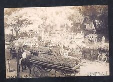 REAL PHOTO ELMER NEW JERSEY NJ TOMATO CANNING FACTORY NJ POSTCARD COPY picture