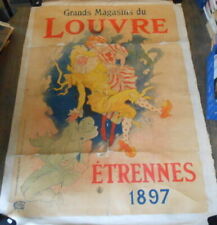Cheret poster department stores du Louvre Etrennes 1897 | Jules Chéret | good condition picture