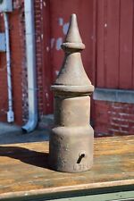 Antique Railroad Signal Crossing Cast Iron Finial Gate Bell Railway Train Old picture