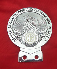 MG MIDGET  ST  CHRISTOPHER  CAR BADGE picture