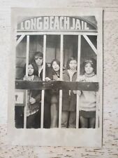 VINTAGE RPPC 5 GIRLS CHILDREN LOCKED UP AT  LONG BEACH JAIL CA PHOTO POSTCARD picture