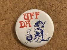Vintage Uff Da Norwegian Heritage Celebration Pinback Pin 2.25