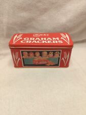 Vintage NBC Graham Crackers Tin With Lid picture