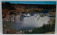 Postcard Shoshone Falls Snake River Twin Falls Idaho F193 picture