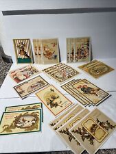 Postcard Vtg Reproduction Christmas Holiday Lot Of 29 With 11 Designs Unused picture