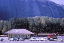#J51 - Vintage 35mm Slide Photo- Stone Mountain Railroad Station- 1965 picture