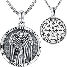 S925 Sterling Silver St Michael/St Christopher/St Benedict/Saint Jude/Jesus Cruc picture