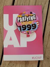 2024 Universal Studios Orlando UOAP Passholder Button Pin Partying Since 1999 picture